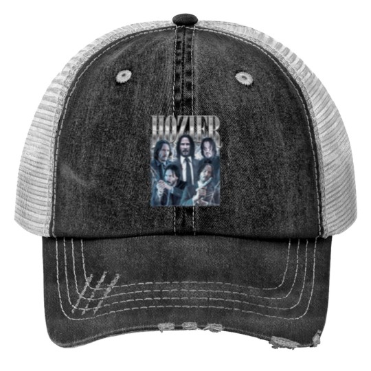 Discover HOZIER I  Keanu Reeves Trucker Hats, Action Movies Lover Trucker Hats, Hozier Trucker Hats Gifts