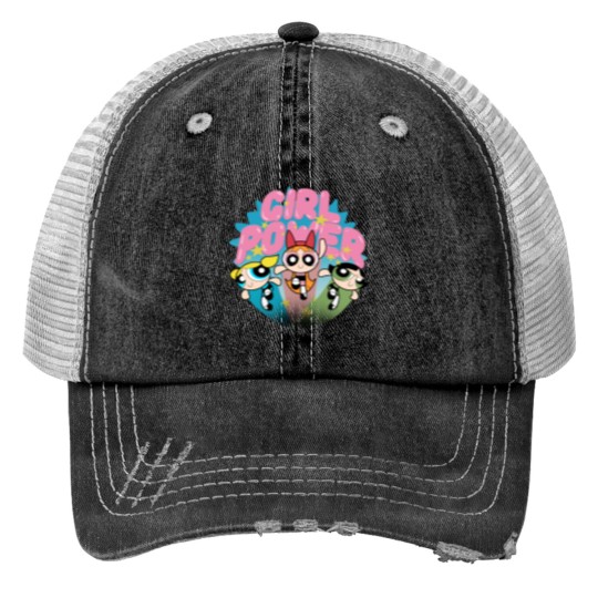Discover Powerpuff Girls Trucker Hats, Girl Power Trucker Hats