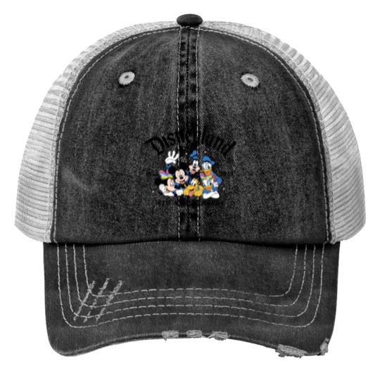 Discover Disneyyland 70th Anniversary Trucker Hats, Castle Platinum Celebration 1955-2025 Trucker Hats