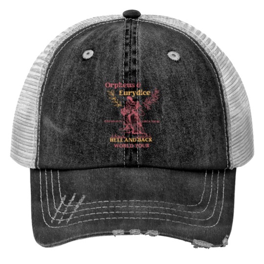 Discover Orpheus and Eurydice Trucker Hats, Mythology Trucker Hats, Vintage Greek Mythology Poet Trucker Hats