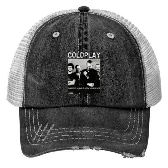 Discover Coldplay World Tour 2025 Trucker Hats, Gift Trucker Hats For Coldplay Fans