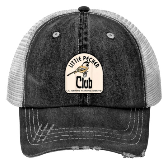 Discover Little Pecker Club Trucker Hats