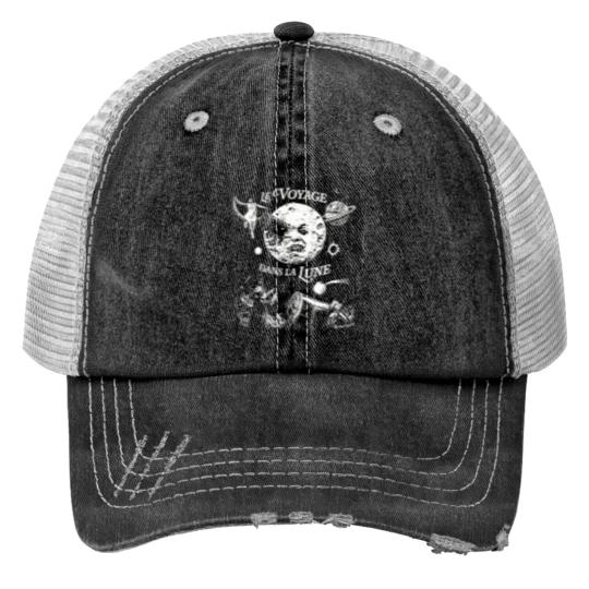 Discover A Trip To The Moon Le Voyage Dans La Lune 1902 Silent Film Unisex Classic Trucker Hats