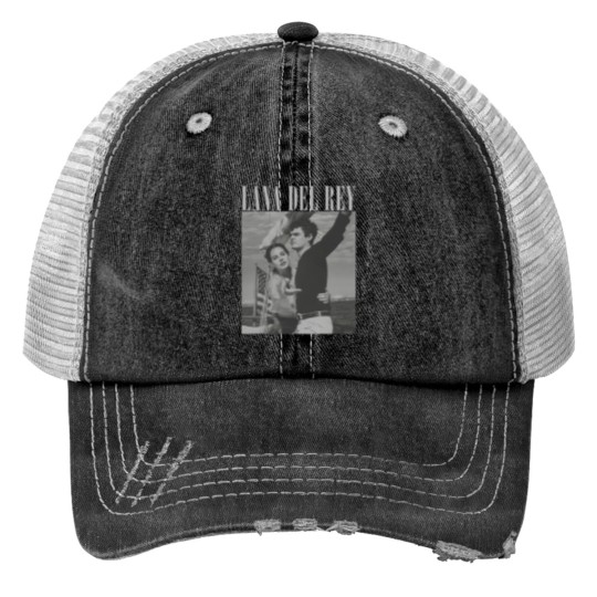 Discover Lana del rey Norman Rockwell Trucker Hats
