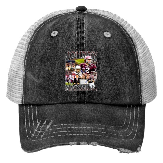 Discover Johnny Manziel Vintage Style Bootleg Trucker Hats, Johnny Manziel Trucker Hats
