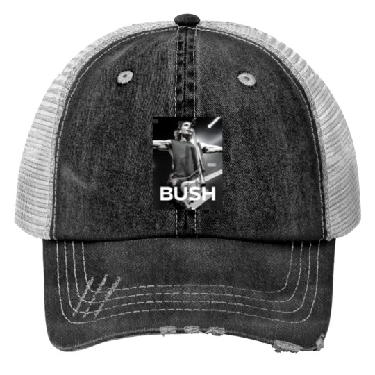 Discover BUSH ROCK BAND Tour - Bush Fan Edition - Nostalgic 90s Trucker Hats