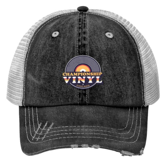 Discover Championship Vinyl Trucker Hats