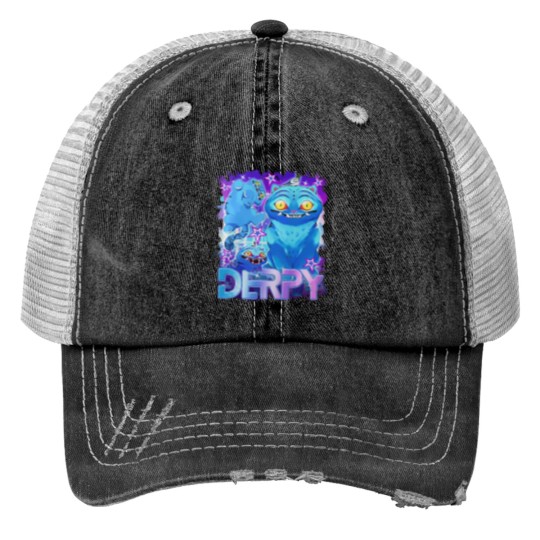 Discover Derpy Tiger Trucker Hats, Kpop Demon Hunters Trucker Hats, Kpop Huntrix Pin, Huntrix Trucker Hats