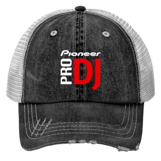 Discover PIONEER PRO DJ rock Trucker Hats