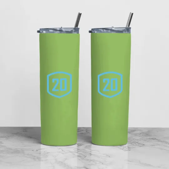 Discover Conor Daly Racing Shield Active Tumbler With Lid And Straw