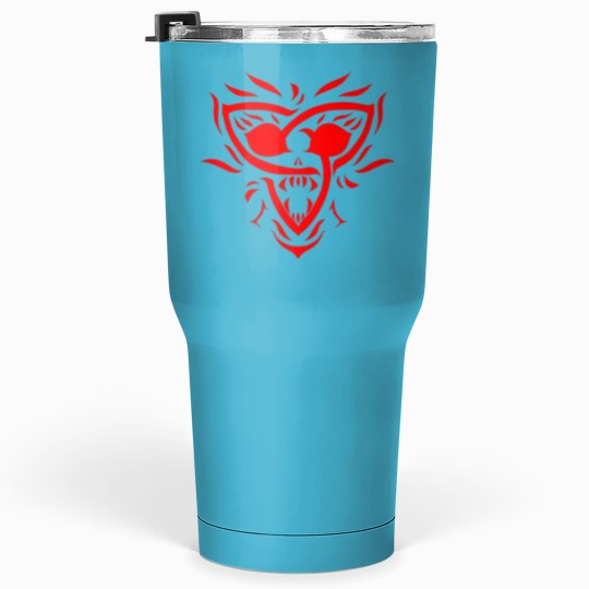 Discover Celtic knot Triquetra Skull Tumblers 30 oz