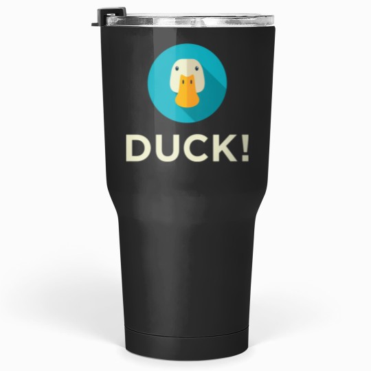 Discover DUCK! - the popular combat robot - now has fabulous merch. Tumblers 30 oz