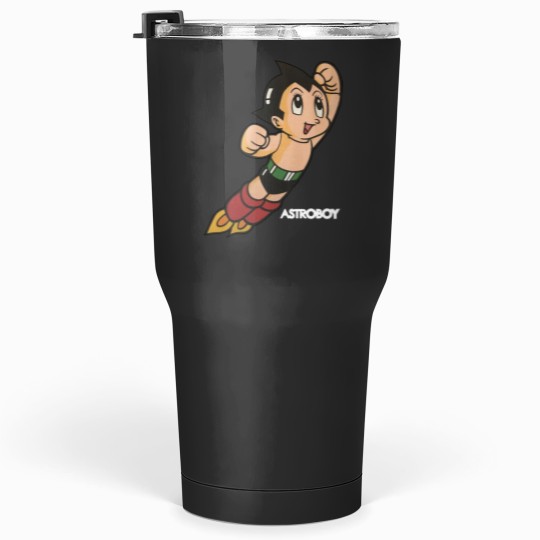 Discover Vintage Astroboy Anime Robot Show Astro Boy Space Art Childhood Cartoon Manga Tumblers 30 oz