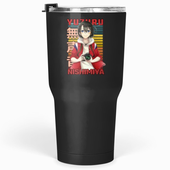 Discover Yuzuru Nishimiya A Silent Yuzuru Nishimiya A Silent Voice Eiga Koe no Katachi Anime Design  C Tumblers 30 oz
