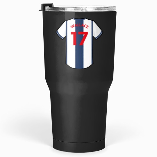 Discover West Brom Jed Wallace Jersey Tumblers 30 oz