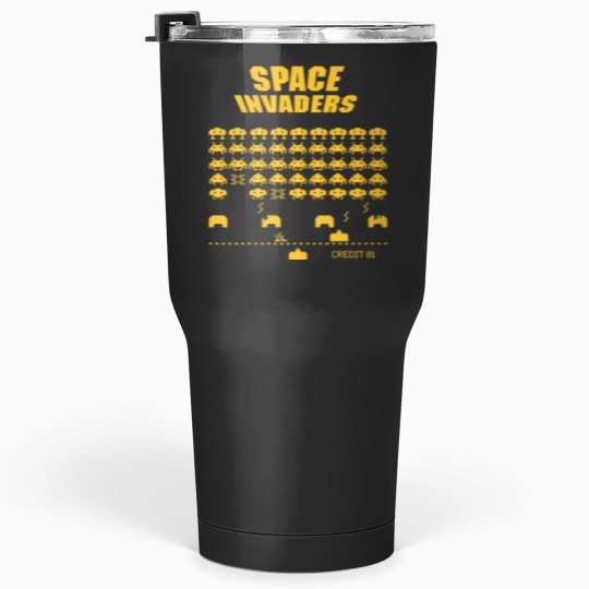 Discover Space Invaders Tumblers 30 oz