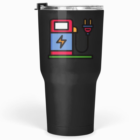 Discover Elon Musk Electric Vehicle Charger Tumblers 30 oz