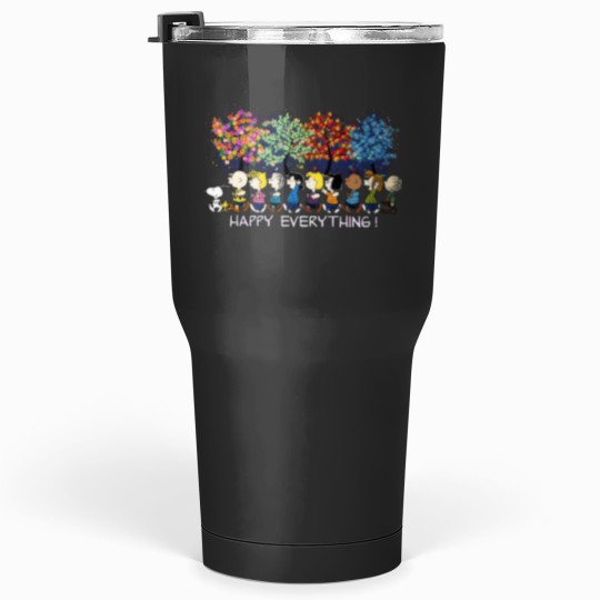 Discover Happy Everything Snoopy Charlie Tumblers 30 oz