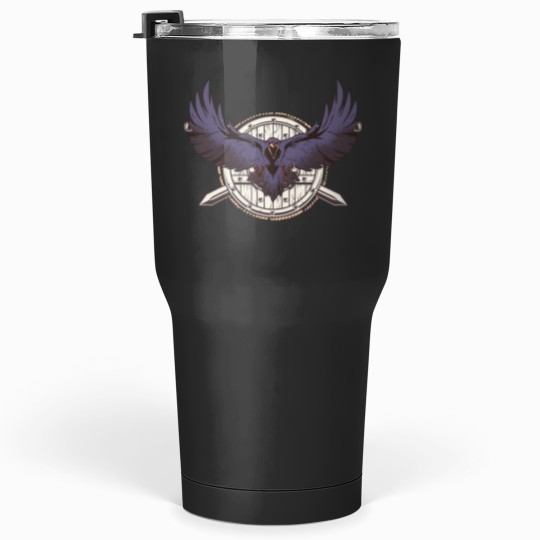 Discover Odins Raven Hugin Munin Viking Valhalla Tumblers 30 oz