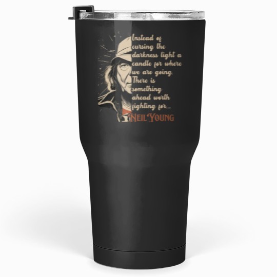 Discover Neil Young Vintage Classic Quotes Tumblers 30 oz