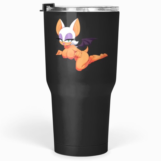 Discover Rouge the bat (4) Tumblers 30 oz