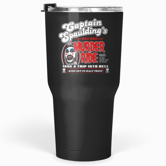 Discover Captain Spaulding  Ride Tumblers 30 oz