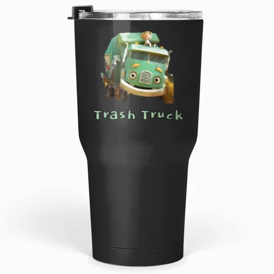 Discover Trash Truck cartoon Tumblers 30 oz