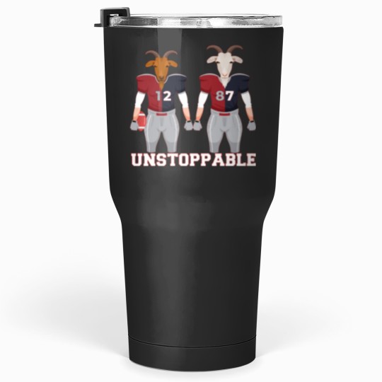 Discover Unstoppable Goats ( Brady _amp_ Gronk ) Tumblers 30 oz