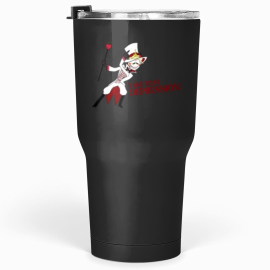 Discover Hazbin Hotel Lucifer Take that Depression Tumblers 30 oz
