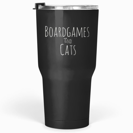 Discover Boardgames and Cats Tumblers 30 oz