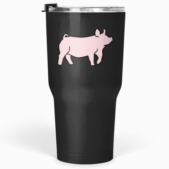 Discover Yorkshire Show Pig Sticker Tumblers 30 oz