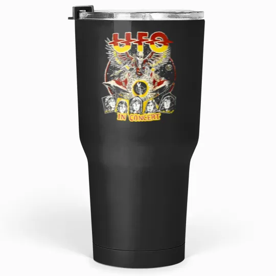 Discover Vintage 80s UFO Band Concert Tour Tumblers 30 oz