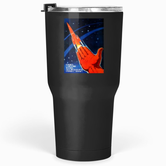 Discover vintage space poster [HQ-quality1 Tumblers 30 oz