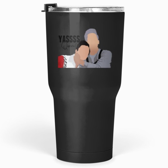 Discover Tan France and Antoni Porowski Yassss Queen 4 Tumblers 30 oz