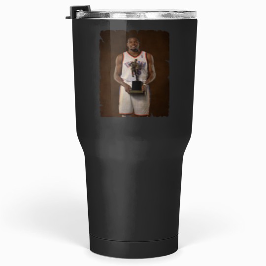 Discover Kevin Durant in Thunderstruck Trophy Vintage Tumblers 30 oz