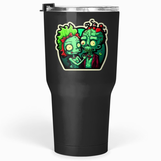 Discover Our love is a true undead romance Tumblers 30 oz