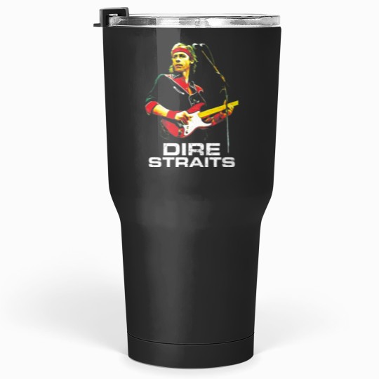 Discover Straits State Sultans of Swing White  Sticker Tumblers 30 oz