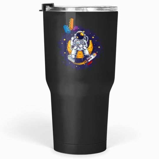 Discover build astronaut spaceman solar system builder s Tumblers 30 oz