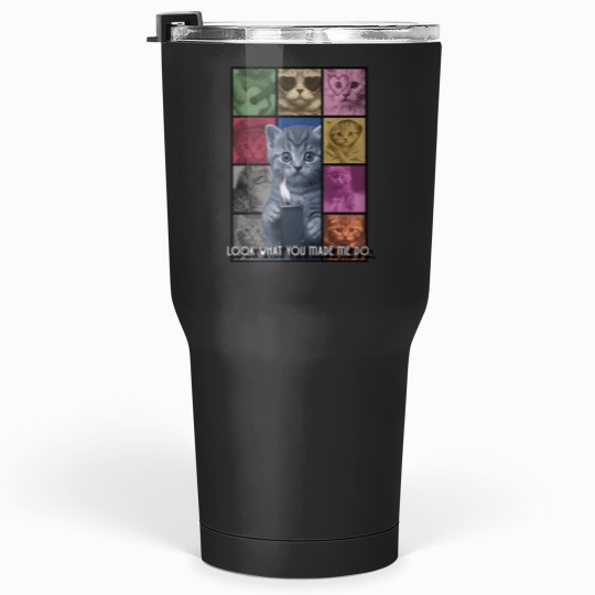 Discover Look what you made me do. Sticker.png Tumblers 30 oz