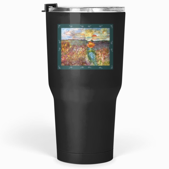 Discover Sunset at the Kaas plateau Tumblers 30 oz