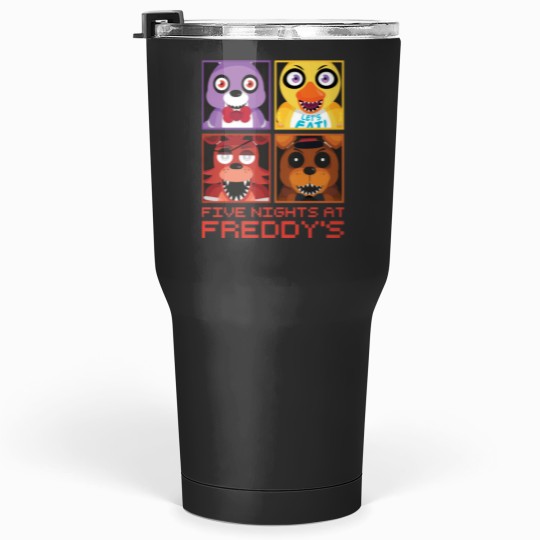 Discover Five Night at Freddy CharacterFive Night at Freddy Character Tumblers 30 oz