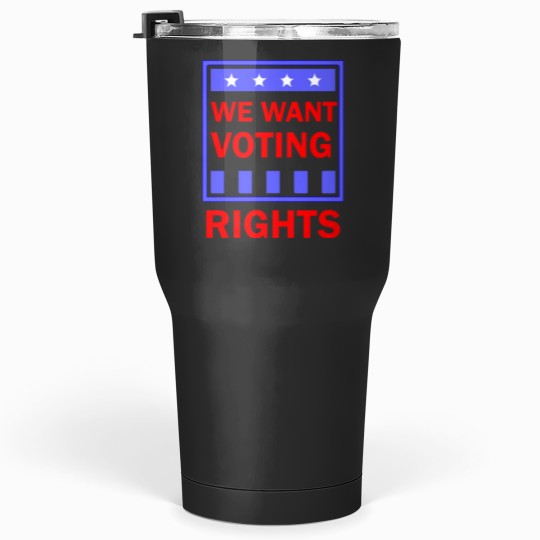 Discover We Demand Rights Tumblers 30 oz