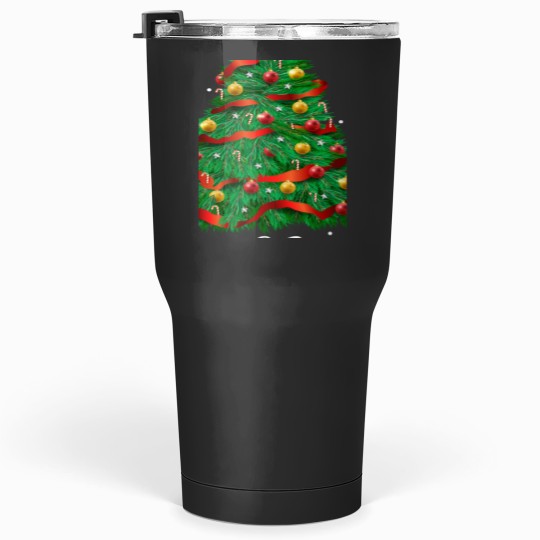 Discover Let 39 S Get Lit Christmas Tree Funny Drinking Tumblers 30 oz