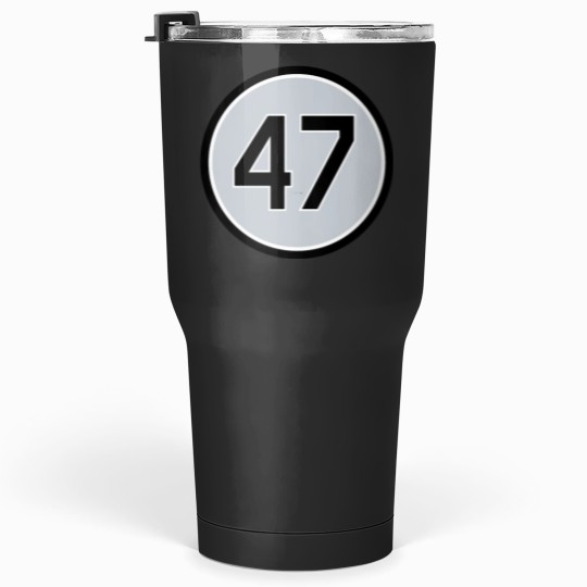 Discover Gio Gonzalez 47 Jersey Number Tumblers 30 oz