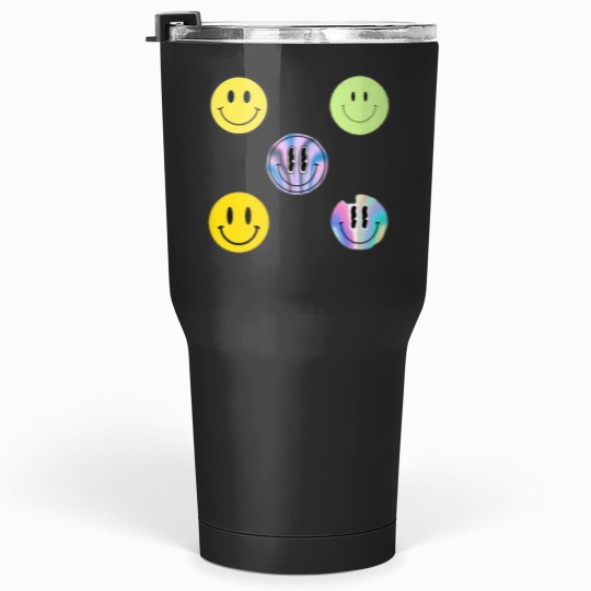 Discover Smiley Faces Pack Tumblers 30 oz