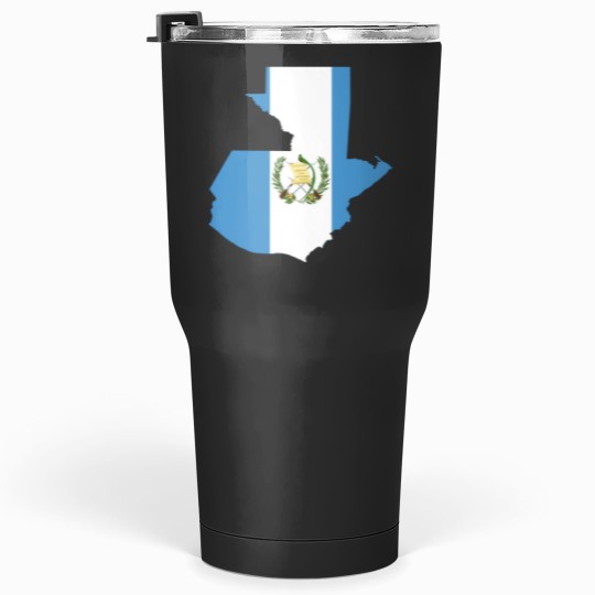 Discover Guatemala Flag Map Tumblers 30 oz