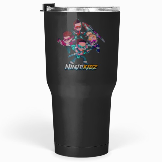 Discover Ninja Kidz TVMerch for Kids Birthday Tumblers 30 oz