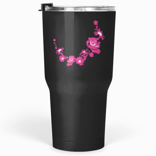 Discover Flower design Tumblers 30 oz
