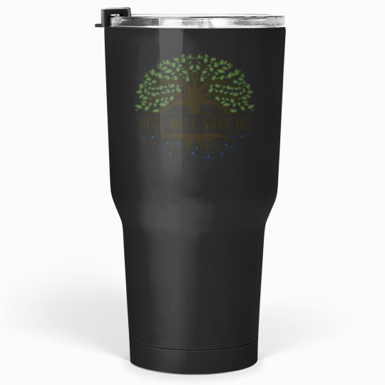 Discover Save Soil Logo Tumblers 30 oz