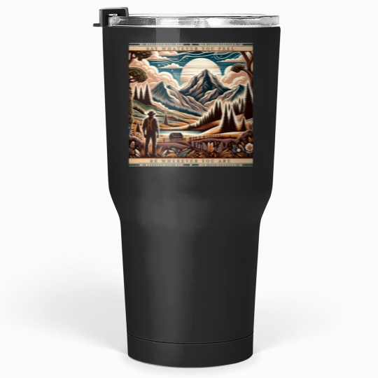 Discover Farmer in Mountain Range, Say Whatever You Feel Active Tumblers 30 oz